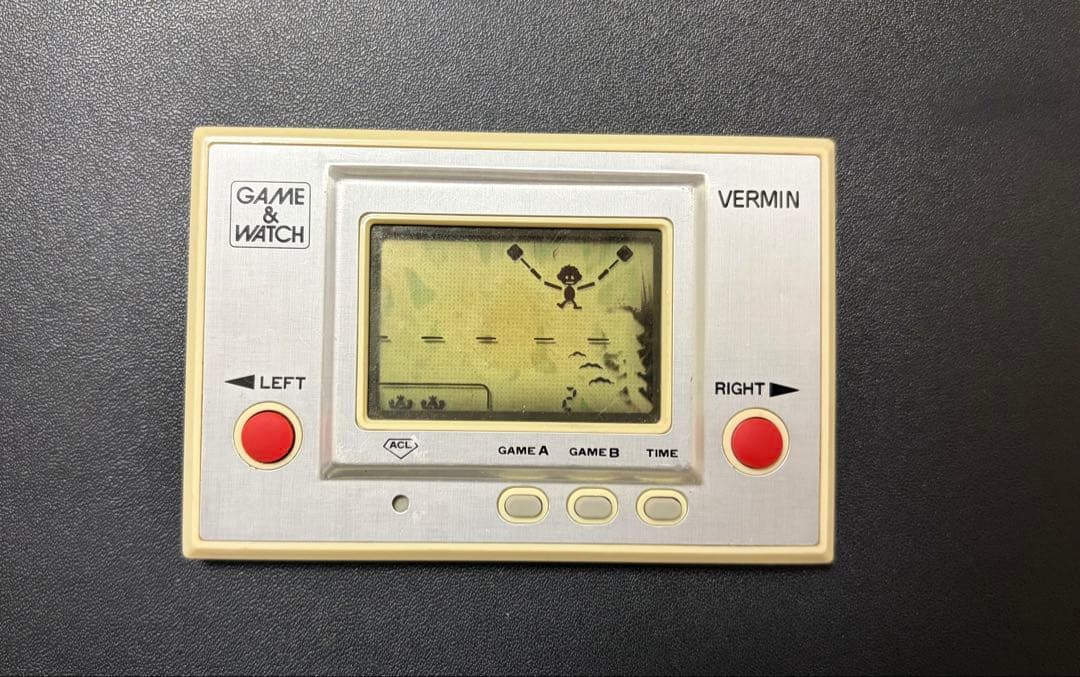 Game & Watch Vermin ゲーム機　バーミン