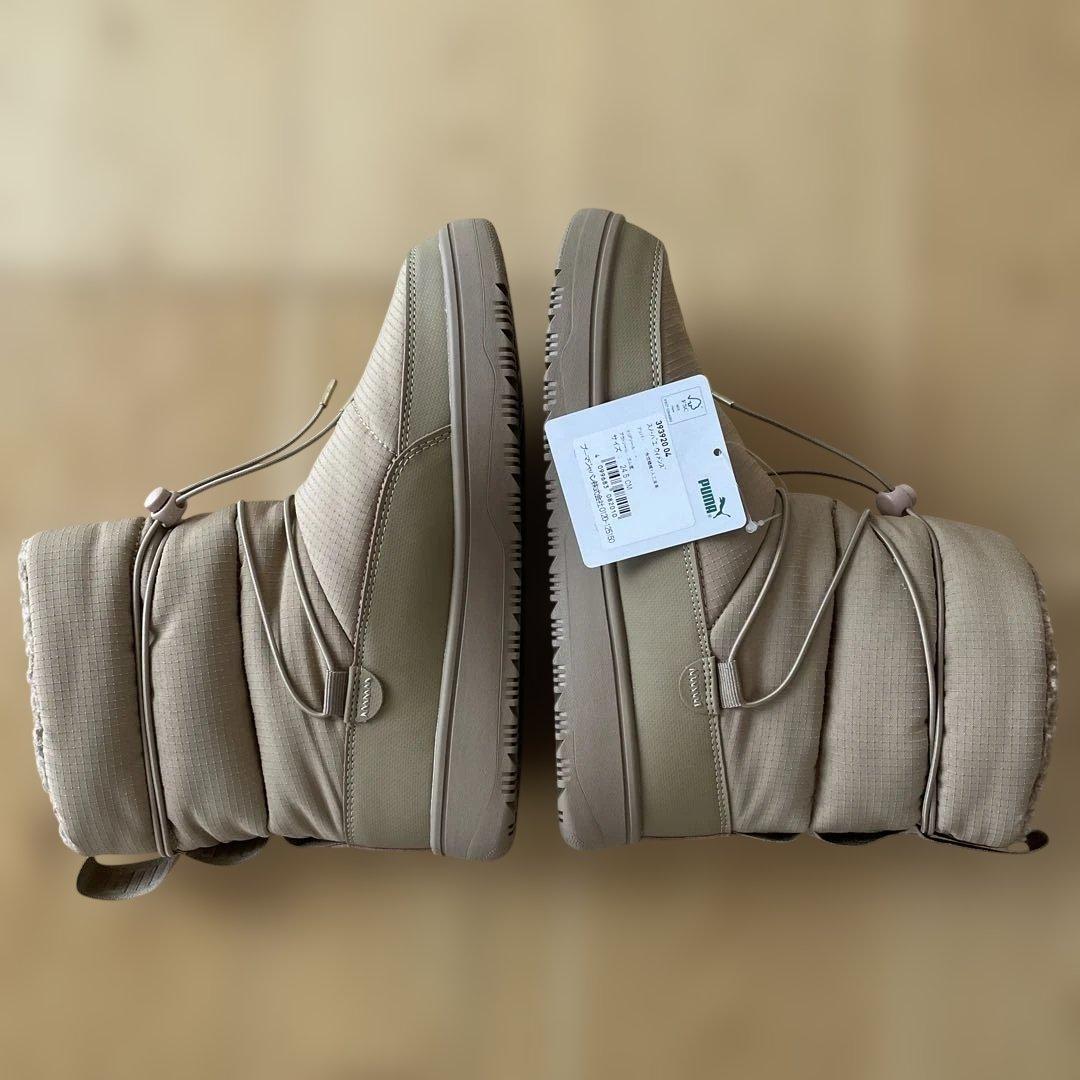 PUMA スノーバエ　ウィメンズ　ベージュ　24.5cm