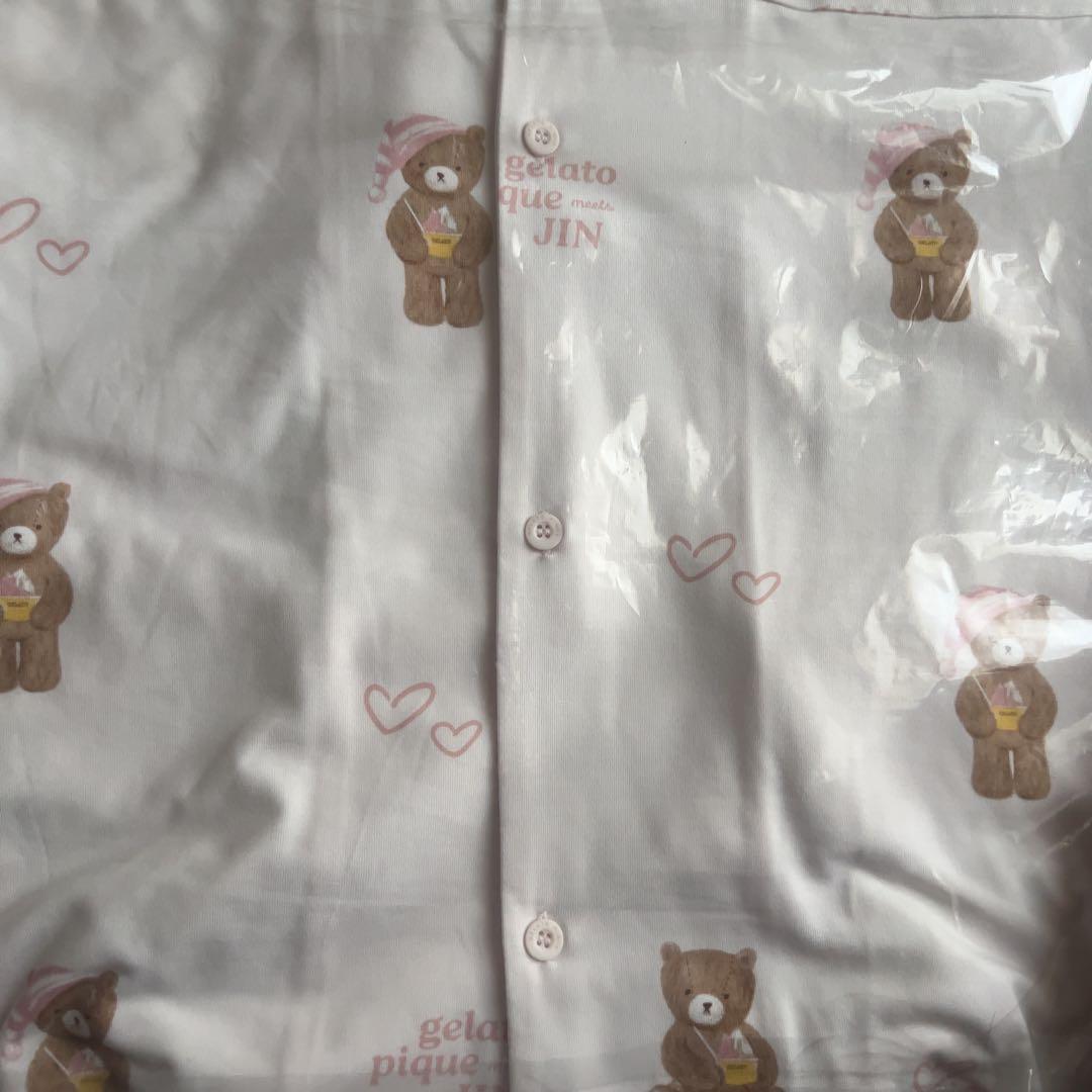 BTS gelato pique meets JINパジャマピンクシャツ M-L