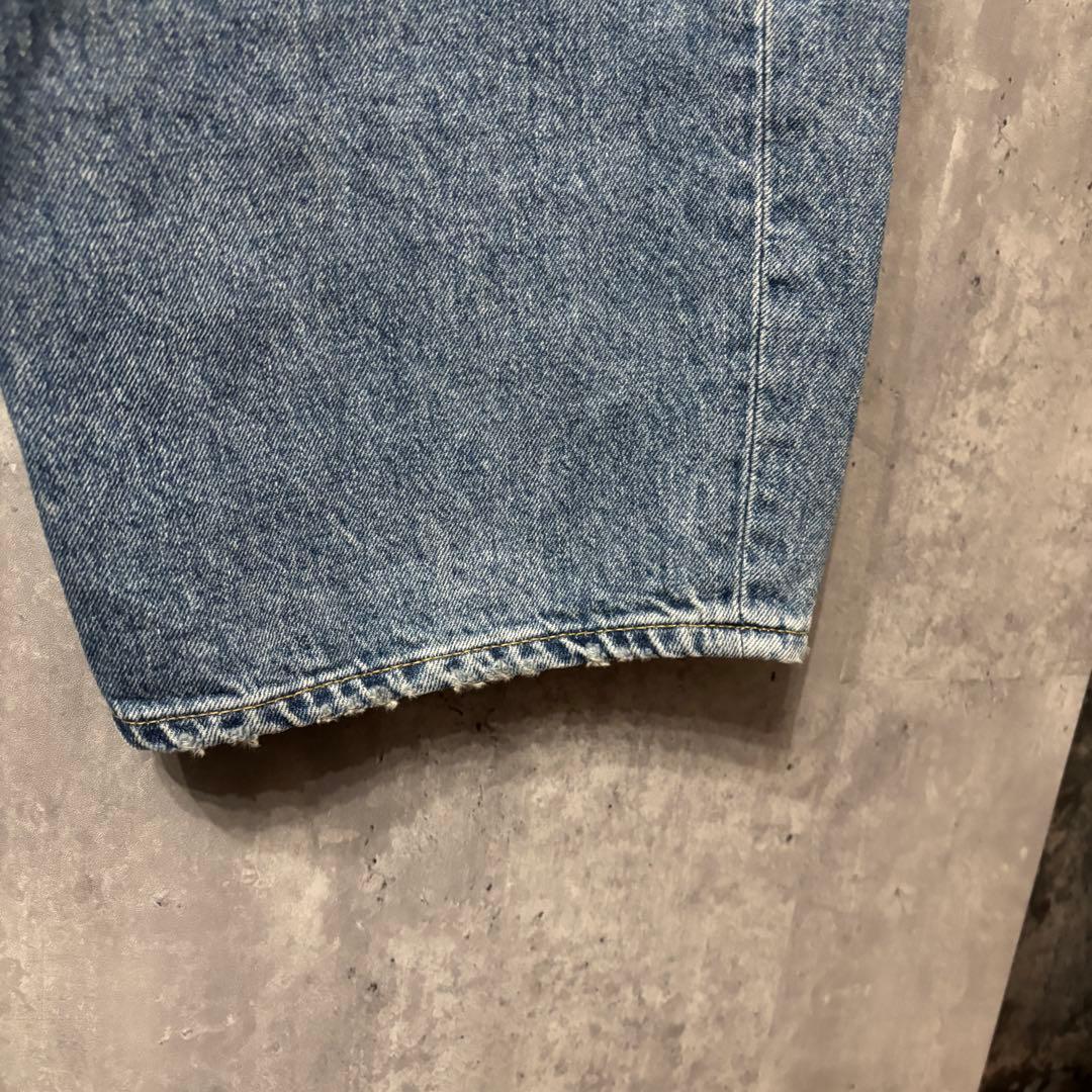 BLACK BY MOUSSY ブラックバイマウジー ワイドデニム ダメージ加工