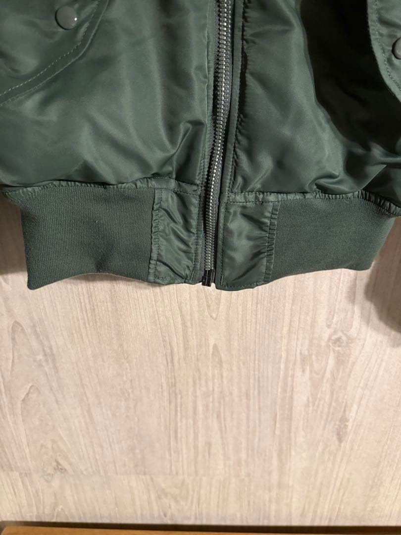 VALLEY APPAREL MA-1フライトジャケット オリーブグリーン