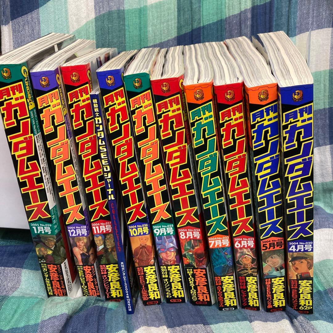 連番40冊　付録複数有り‼️ガンダムエース1〜40 Zガンダムエース1〜3
