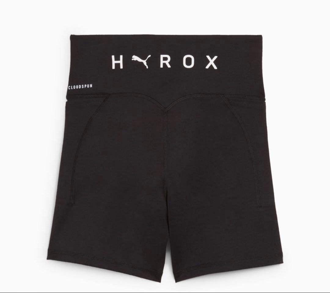 値下げしましたPUMA HYROX Mサイズ　ウィメンズ　クラウドスパンショーツ