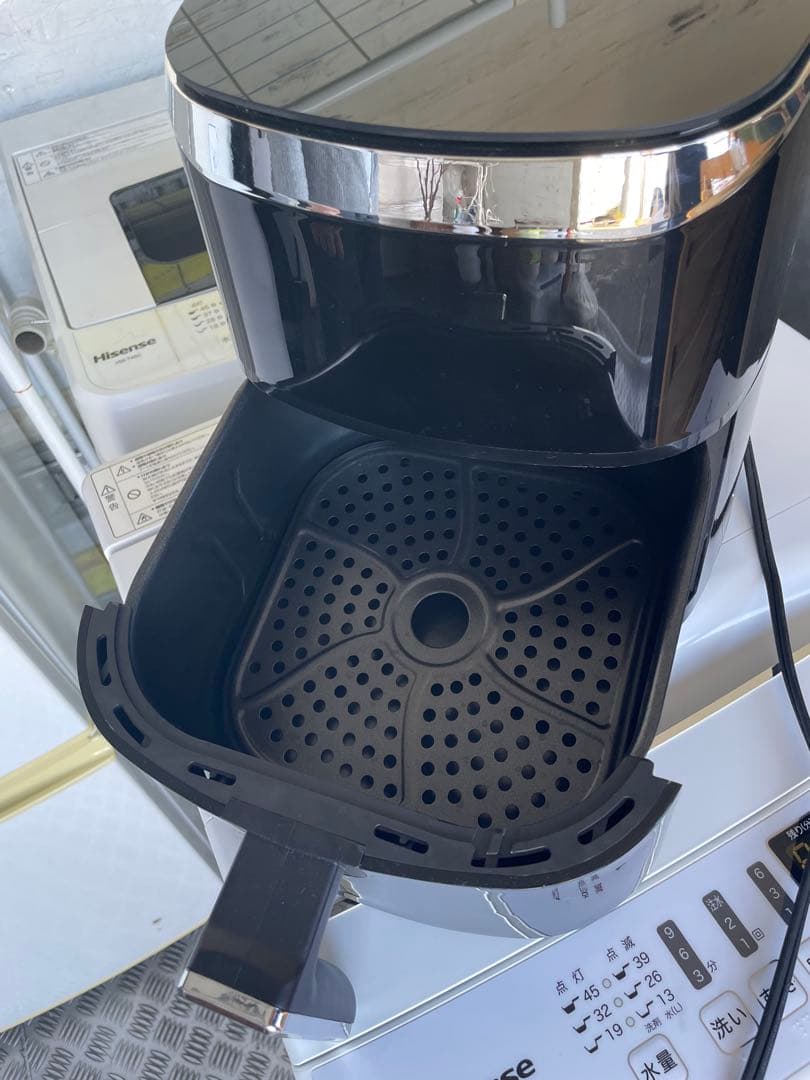 ノンフライヤー 4.5L タッチパネル式 美品 箱・説明書あり