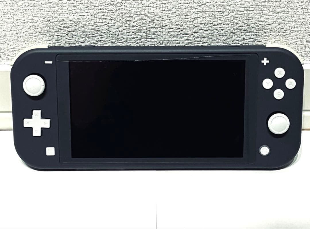 値下 良好 Nintendo Switch Lite グレー 本体 充電器 付