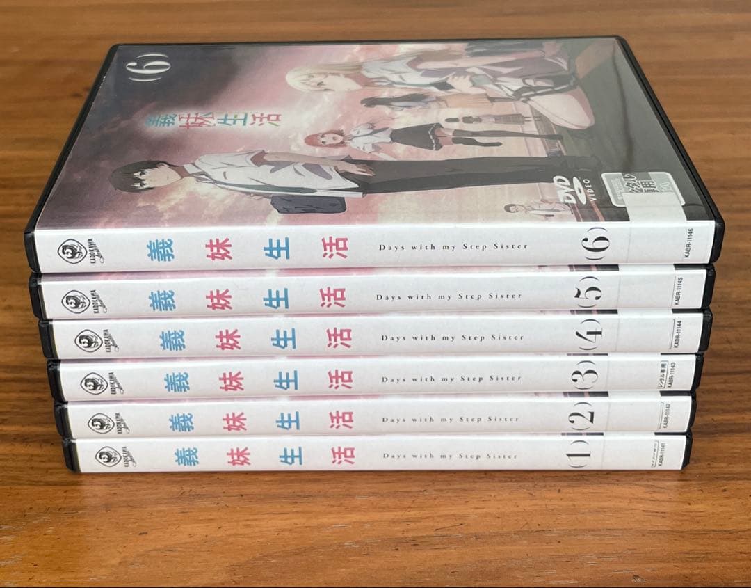 義妹生活 DVD 全6巻 全巻セット 新品ケース付き