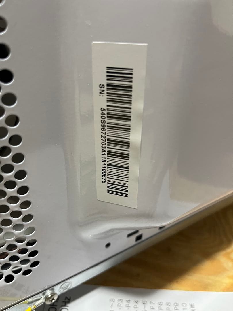 ニトリ　電子レンジ　2025年製　MM720CUKN4 60Hz(西日本)美品