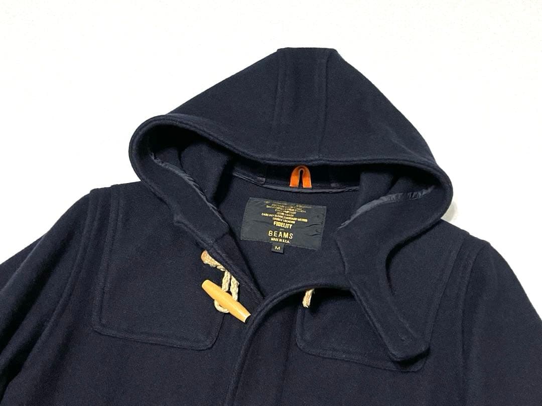 FIDELITY×BEAMS別注◇U.S.A.製◇メンズダッフルコート