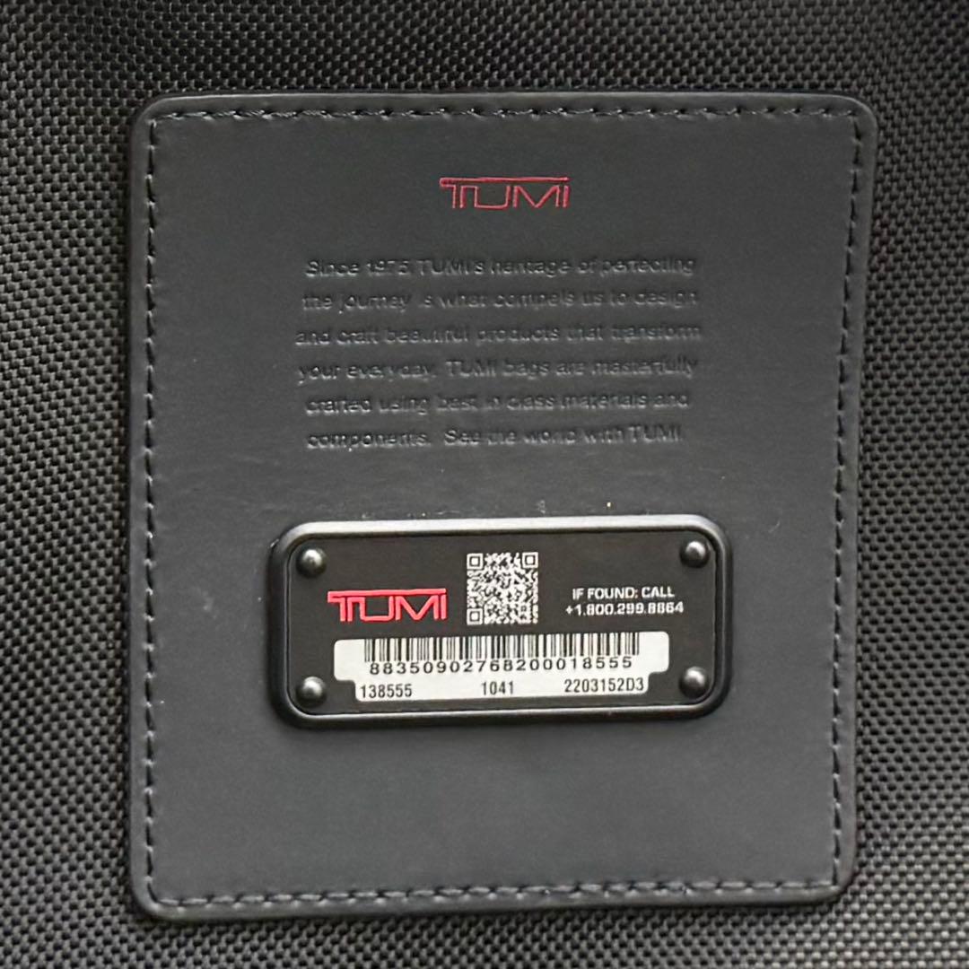 TUMI ALPHA3 キャリーオール トート ボストンバッグ ブラック 大容量