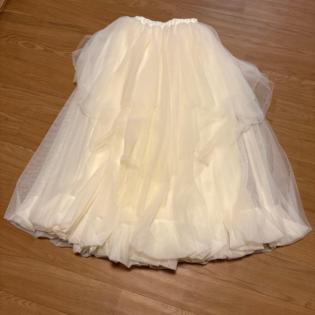 【タグ付き】Acka tiered tulle skirt チュールスカート