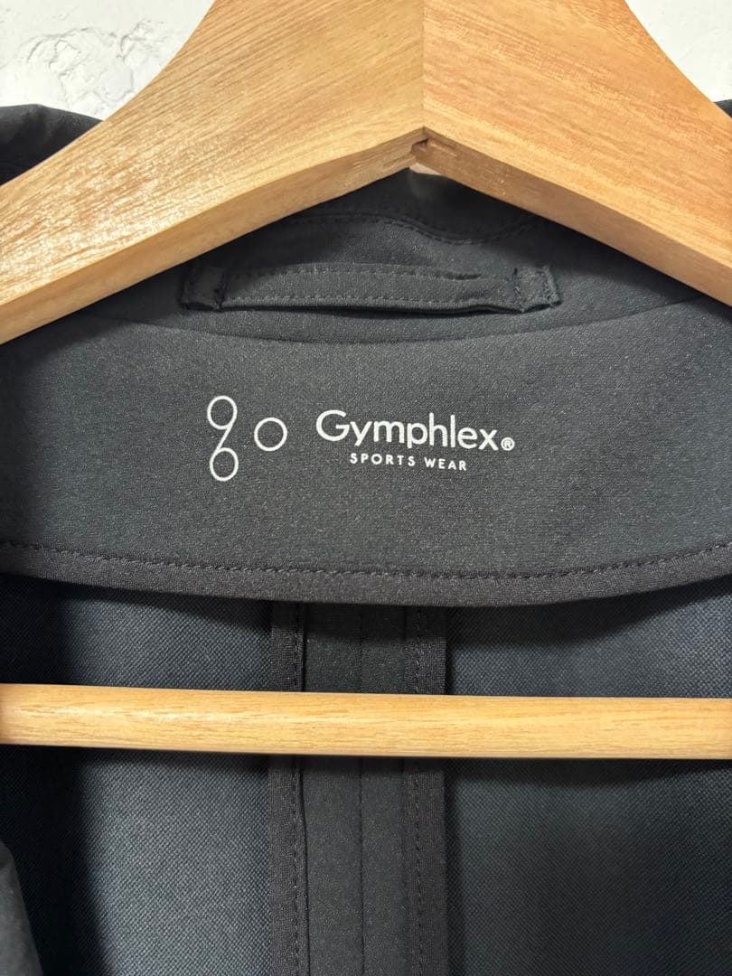 美品！GYMPHLEX！2ボタンイージージャケット MEN！黒