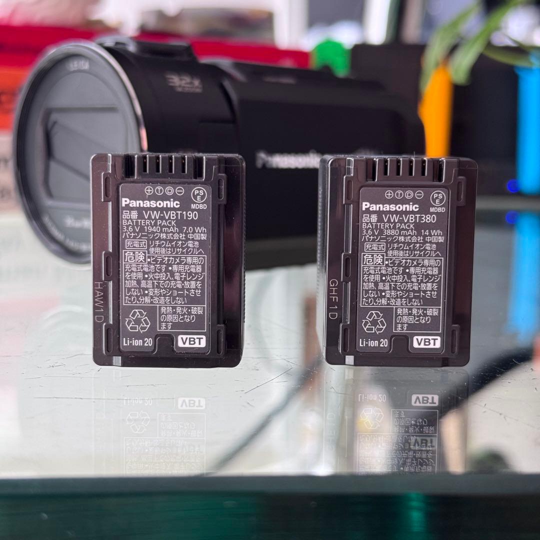【超格安・早い者勝ち】Panasonic HC-VX2MS 4K ビデオカメラ