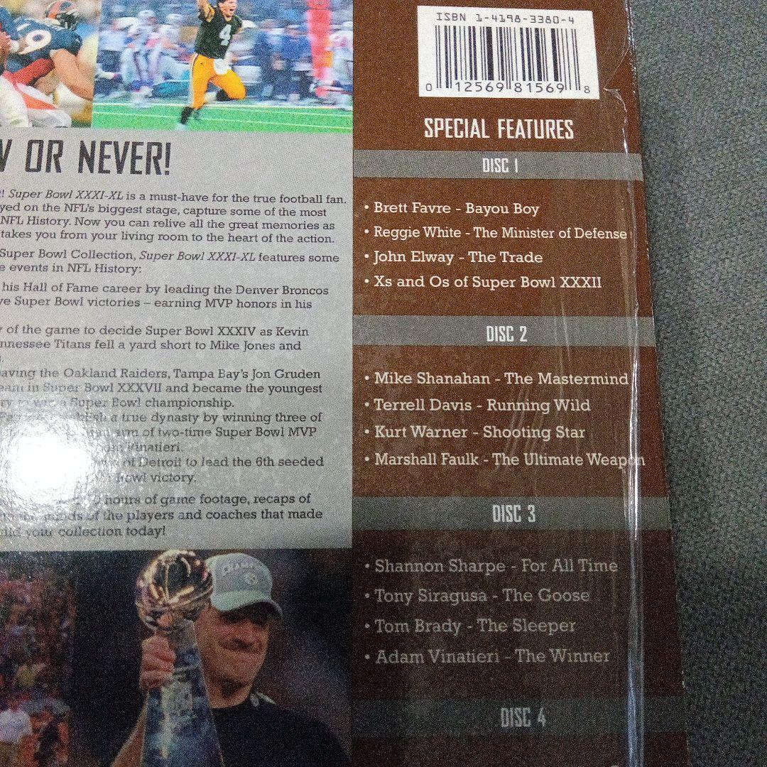 スポーツ・フィットネス NFL Super Bowl XXXI-XL DVD Collector's