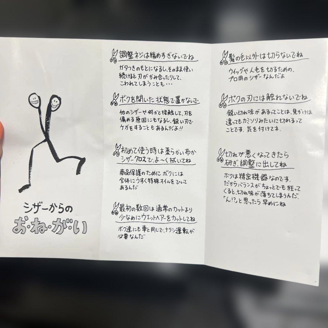 散髪用ハサミ 2本セット