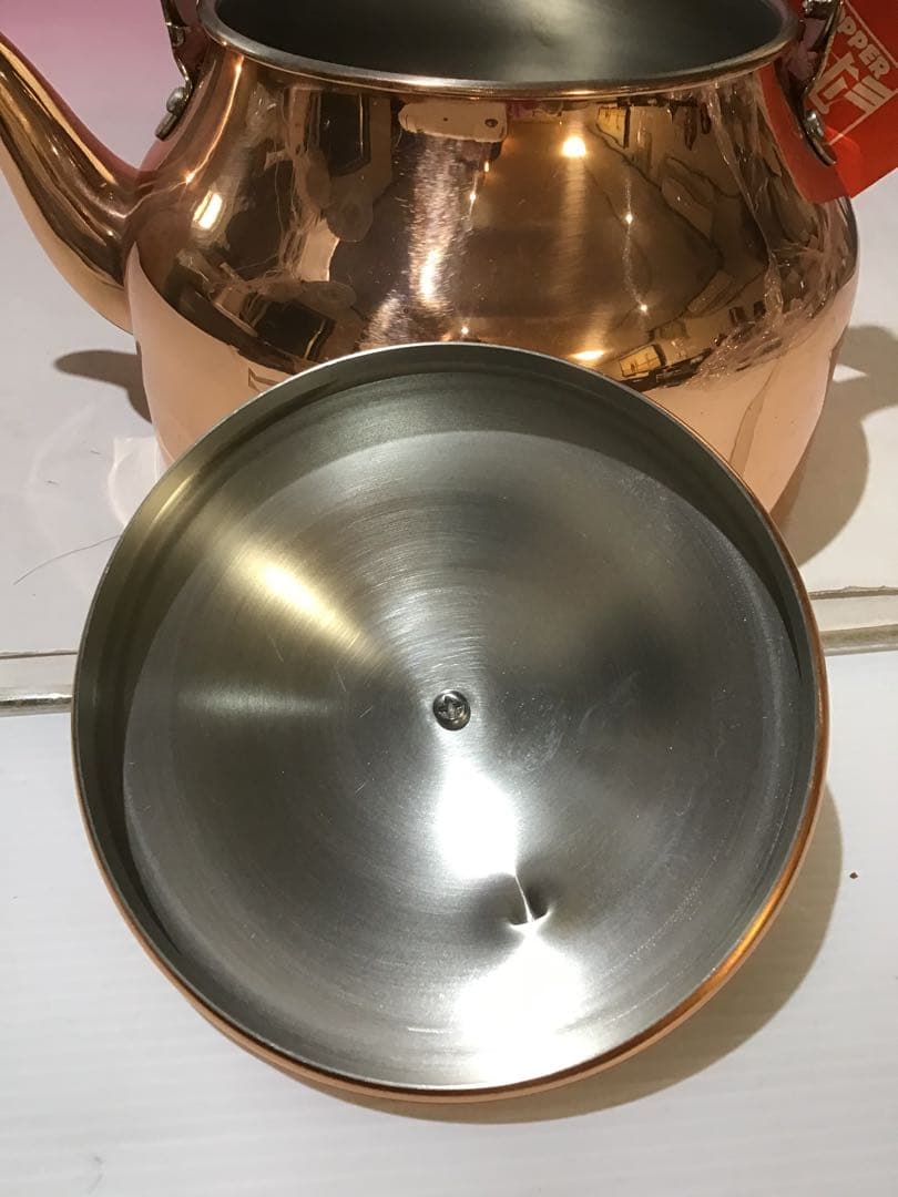 21699 銅製ケトル ヨーロピアンケトル 2リットル 未使用品