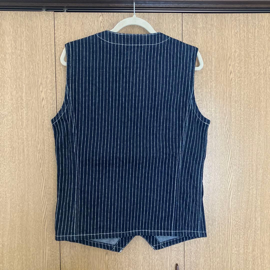 THE FLAT HEAD フラットヘッド　ウォバッシュベスト サイズ42