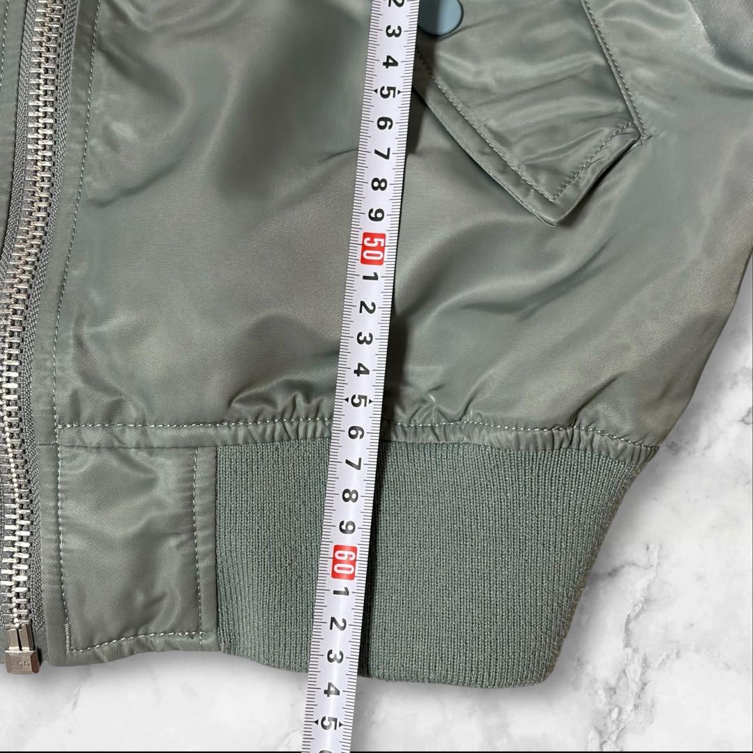 Alpha Industries フード付き 取り外し可　MA-1 natus