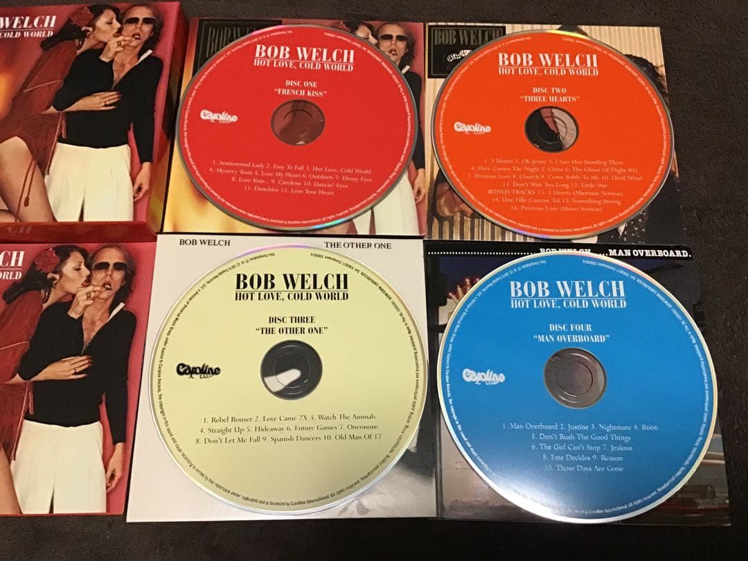 5CD❣️ボブ・ウェルチ Bob Welch １〜4th＆Eye Contact