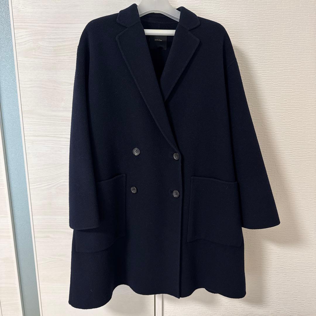 Spick &Span ダブルブレストリバーコート