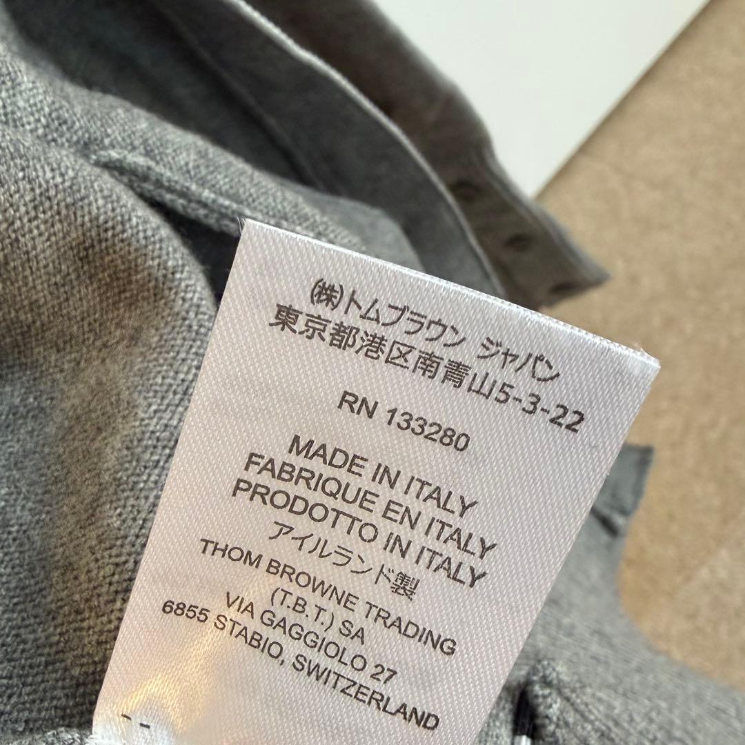 THOM BROWNE カーディガン グレー 40