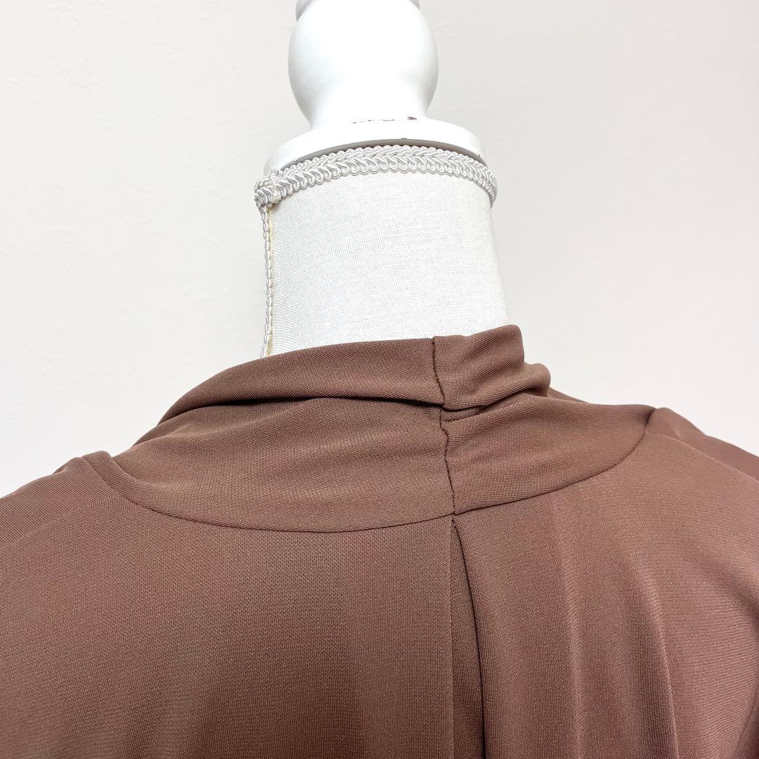 美品◎ Leilian レリアン　洗えるトッパー　カーディガン　L モカ　完売