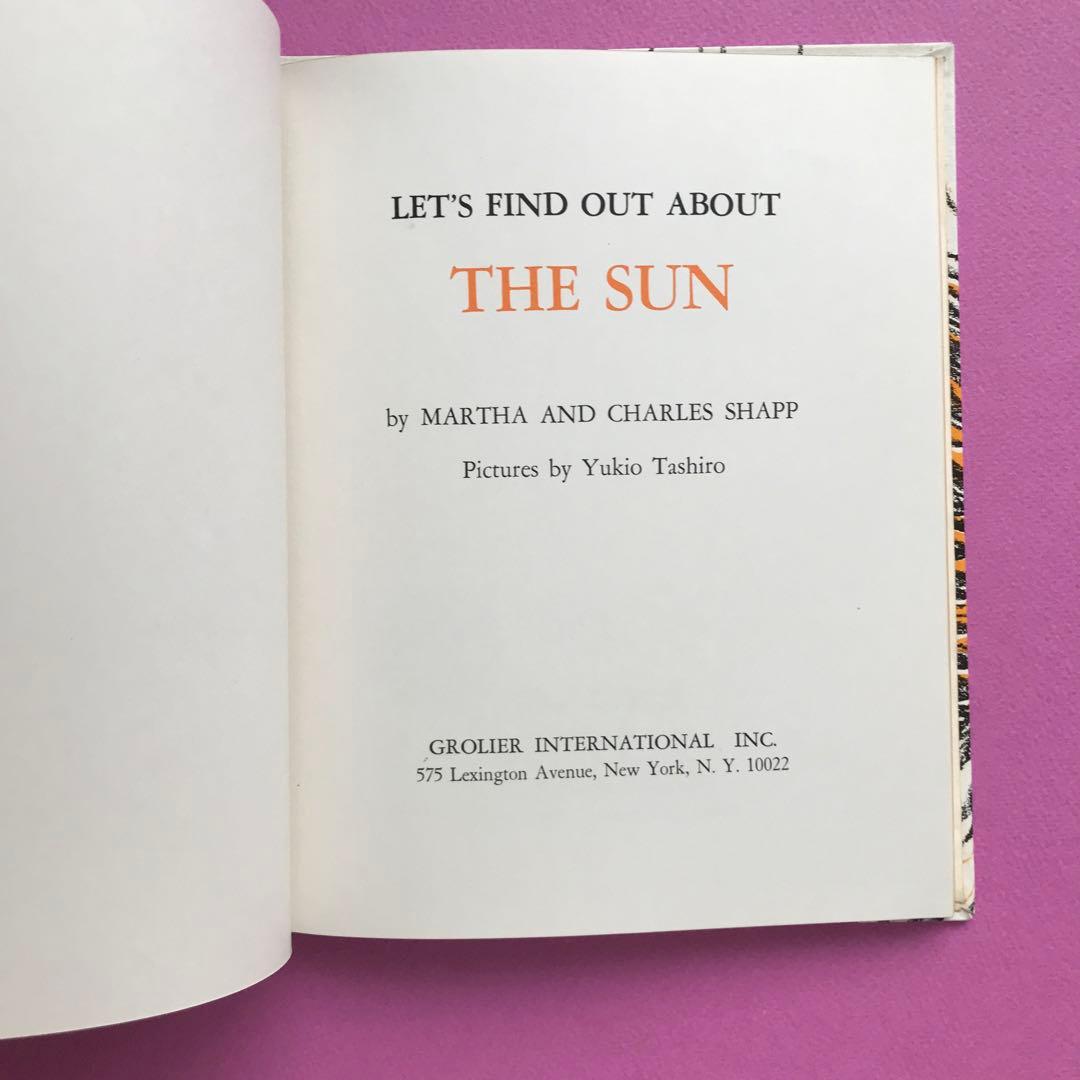 洋書 Let's Find Out About the Sun