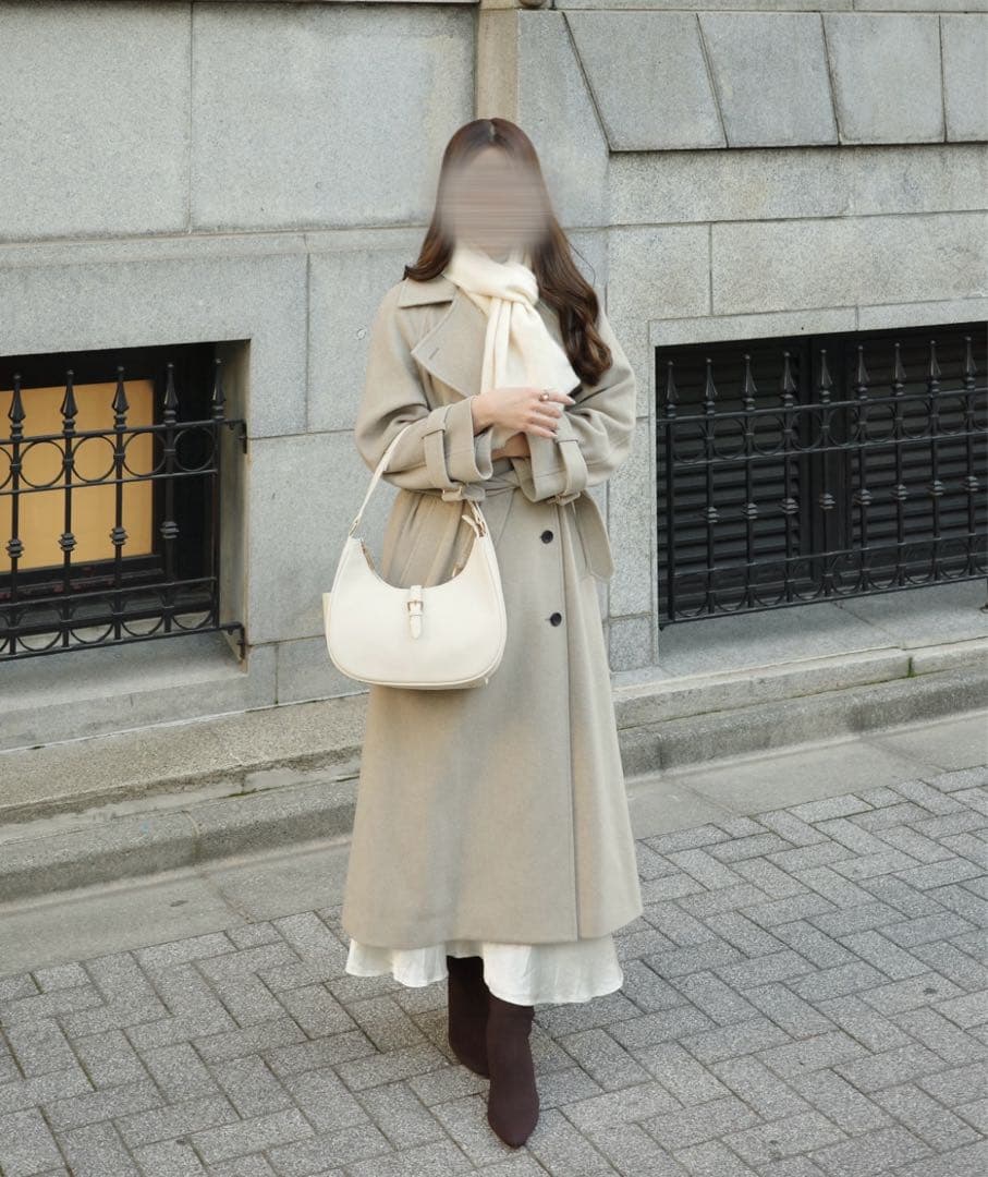 anuans ウールトレンチコート 2024AW