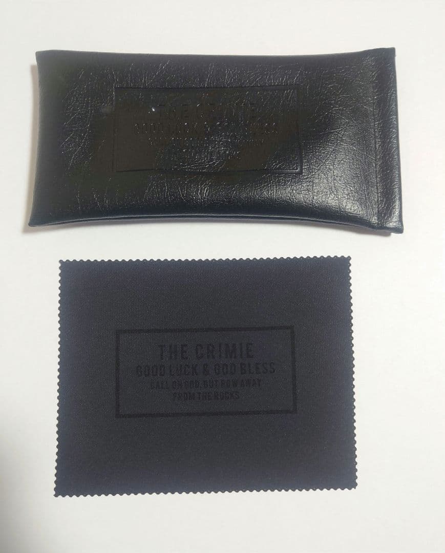 THE CRIMIE ROB サングラス、ケース、クロス付き