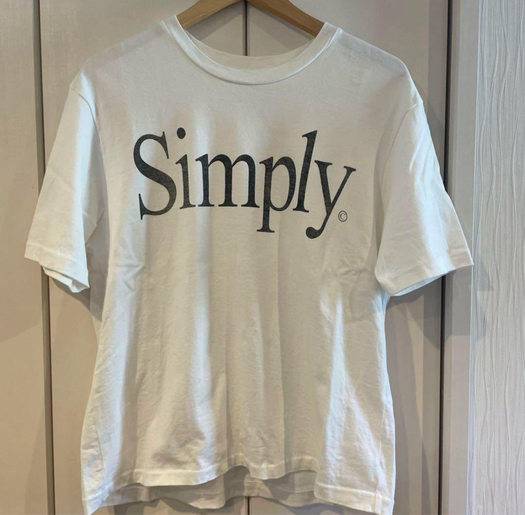 simply complicated Tシャツ ホワイト