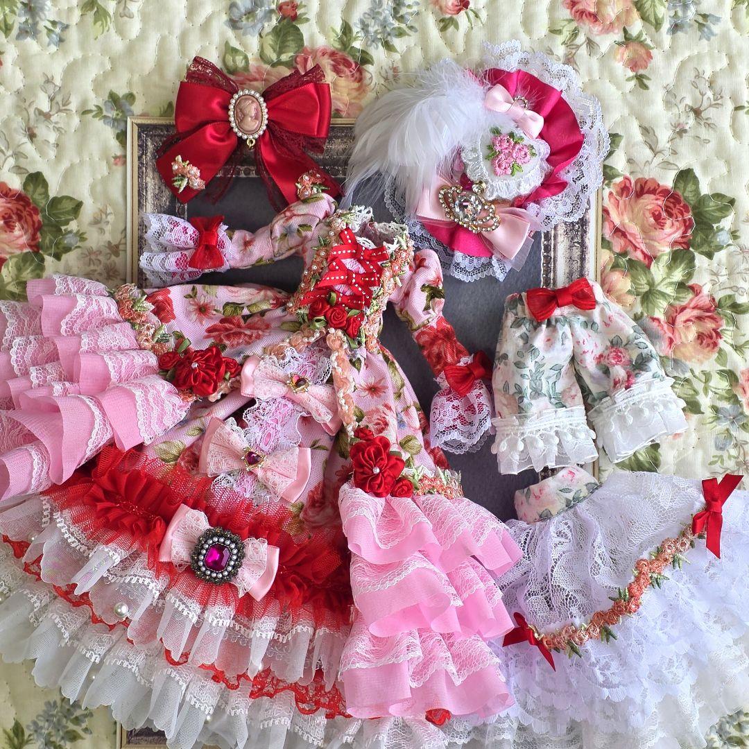 に*し様 リカちゃんの服♡ハンドメイド♡27センチドールドレス