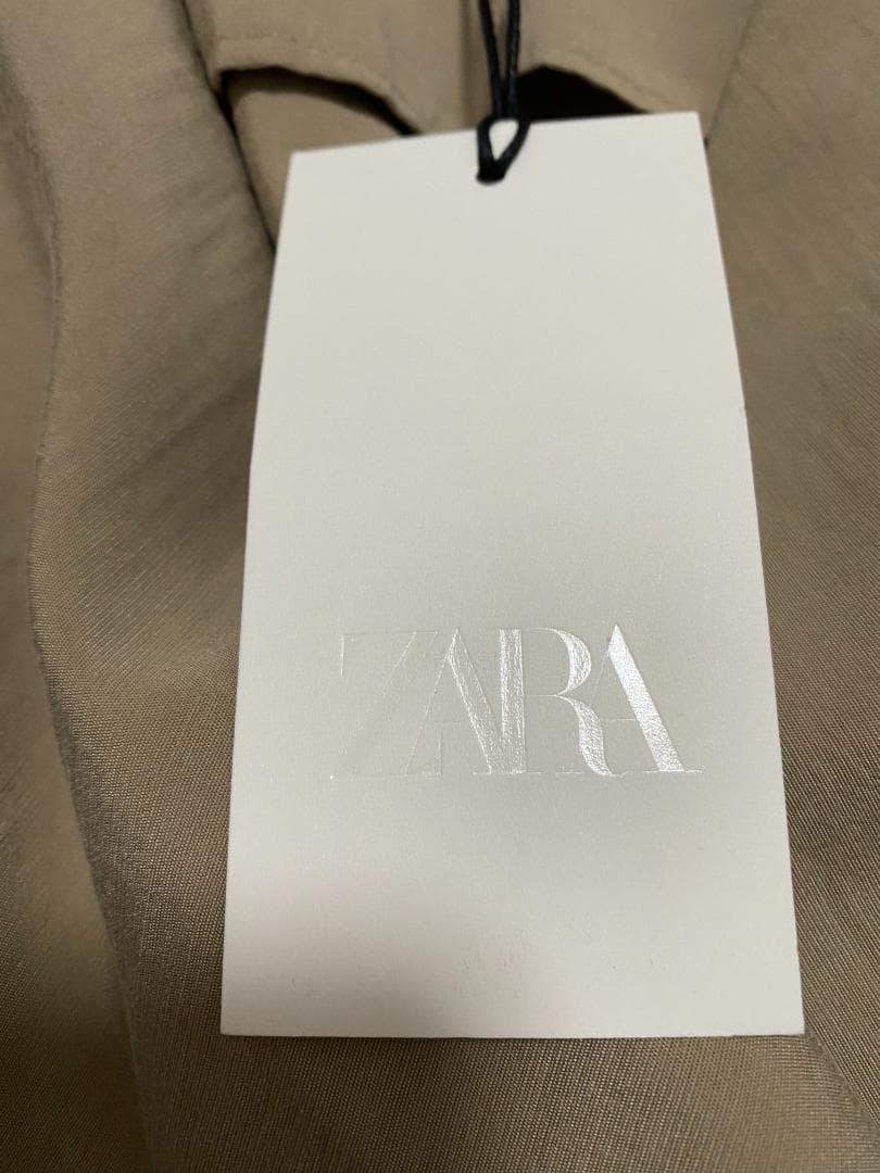 ZARA ZW COLLECTION ショートフルイドトレンチコート M