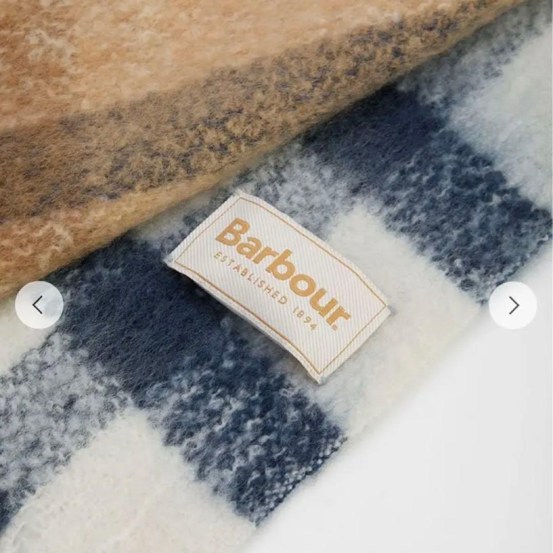 Barbour Isla タータン マフラー　BRW