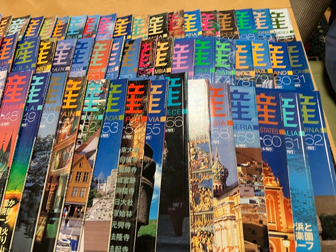 世界遺産100冊セット 講談社平成16年７月より第1巻から100巻
