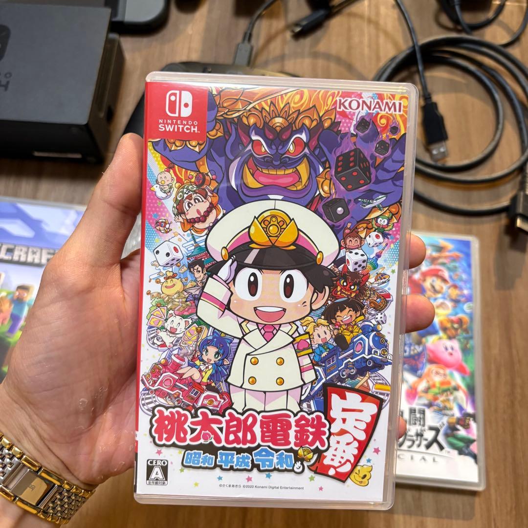 任天堂Switch+プロコン+カセット3点セット