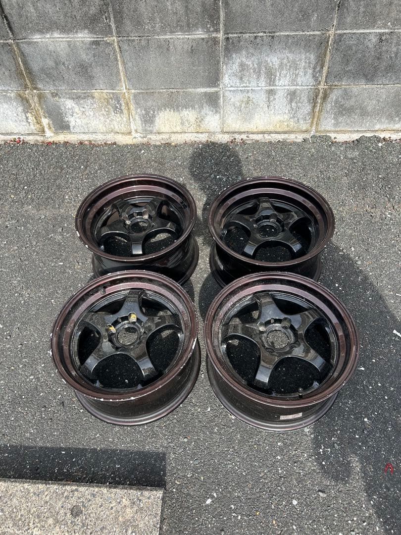 ステルスレーシング 15インチ 7j8j ホイール 4本セット