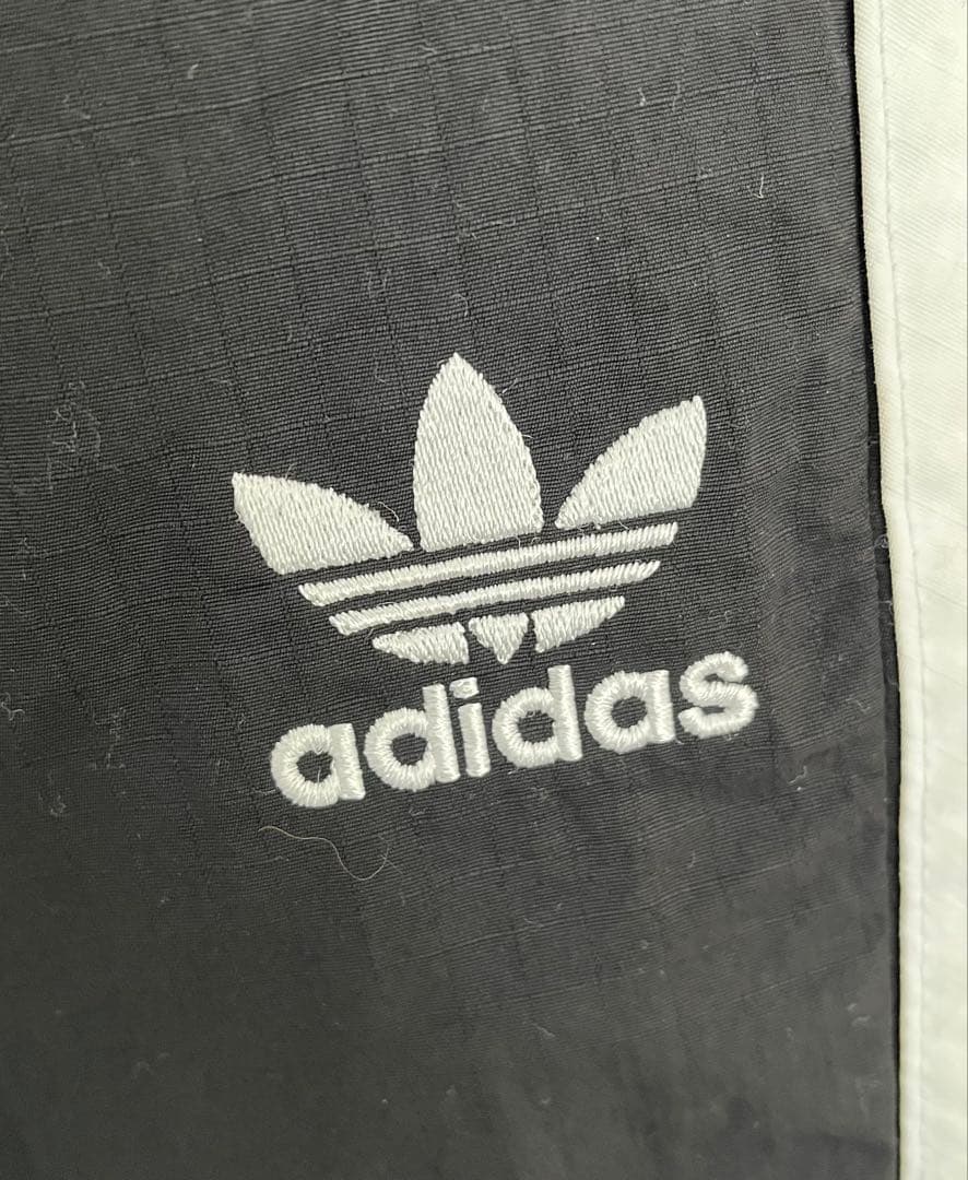 adidas ストライプデザイン パンツ 2XL ブラック