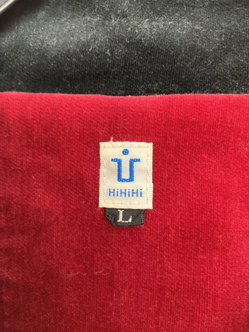 HiHiHi ひひひ 日々のジャケット Ｌサイズ (黒)(スタンドカラー)