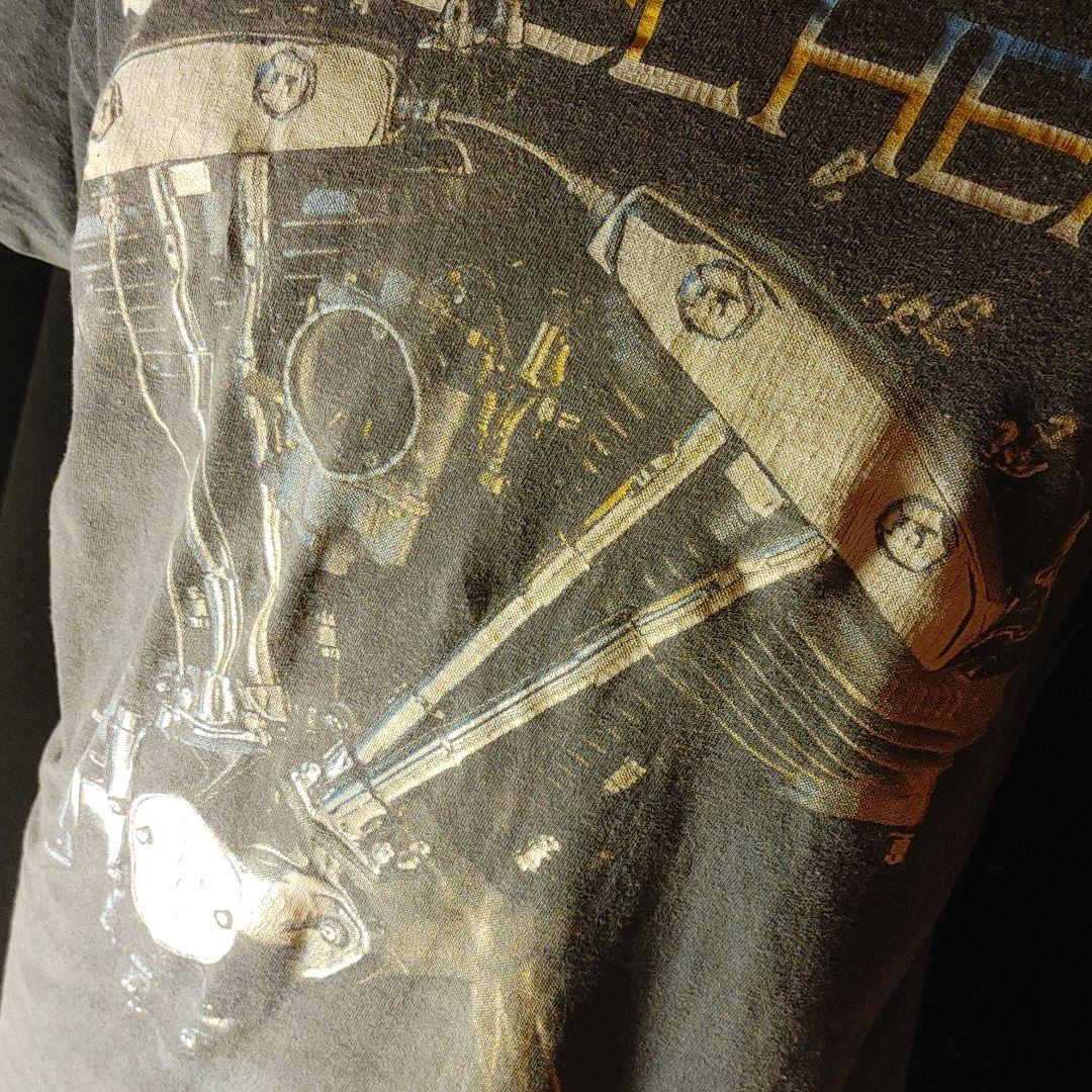 ハーレー　90s 　ショベルヘッドエンジン　 Tシャツ