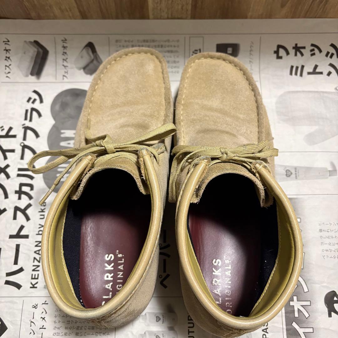 Clarks ワラビーブーツ ゴアテックス