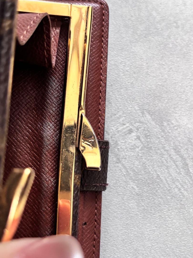 LOUIS VUITTON モノグラム がま口財布