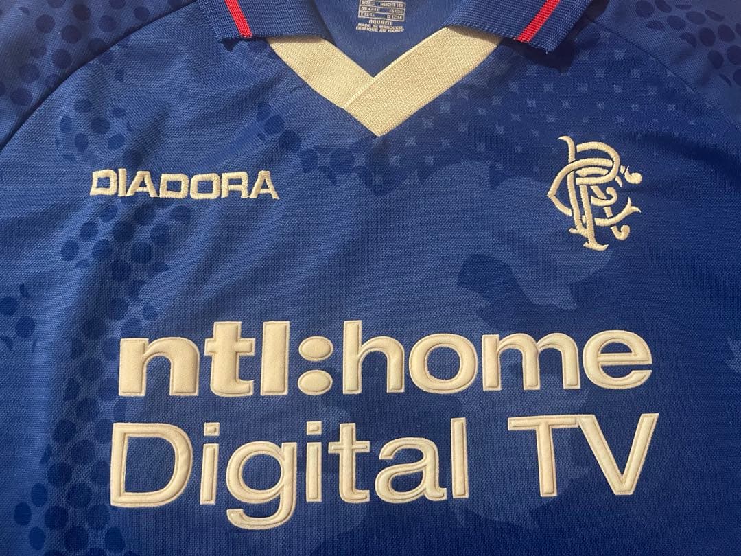 ハ*ン様 Rangers FC DIADORA サッカーシャツ 長袖 サイズL