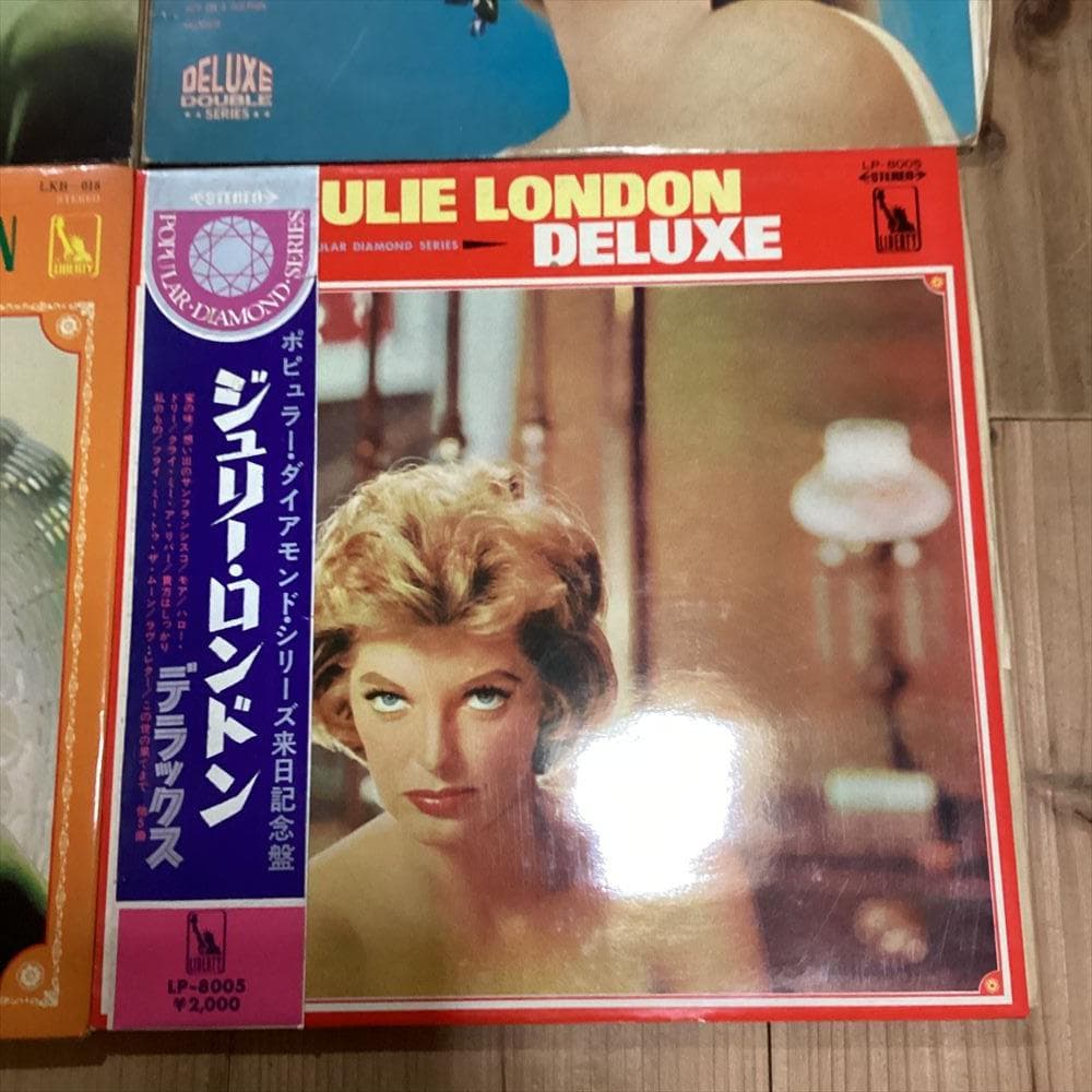 ジュリーロンドン【4枚】RF0110-18　ジャズ　 JULIE LONDON