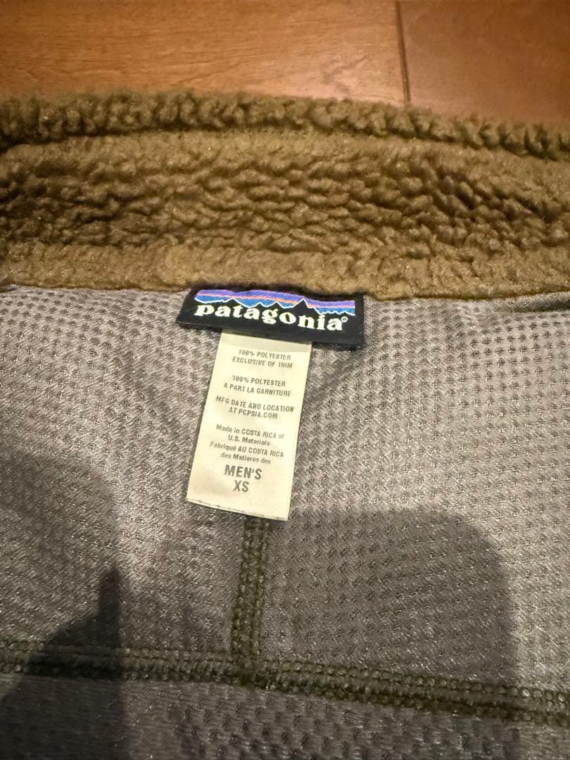 Patagonia パタゴニア レトロX フリースベスト XSサイズ（グリーン）