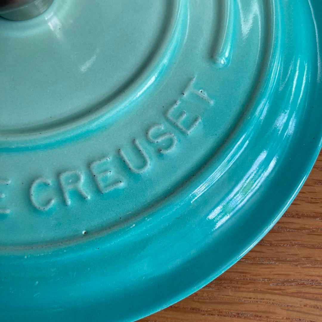 LE CREUSET 両手鍋 18cm クールミント