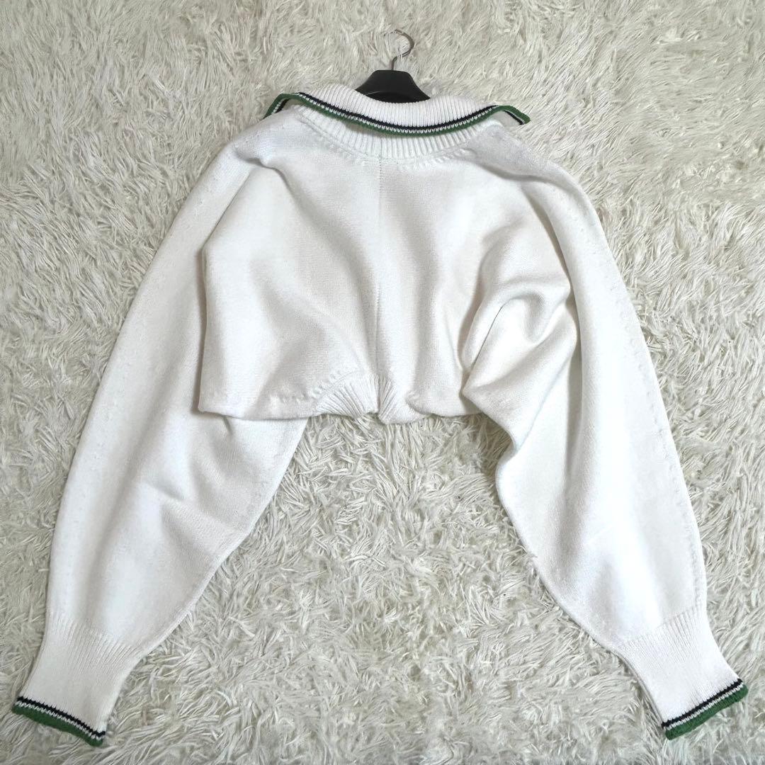 極美品✨アディアム 2023年モデル 春に◎クリーニング済み◎ニットボレロ