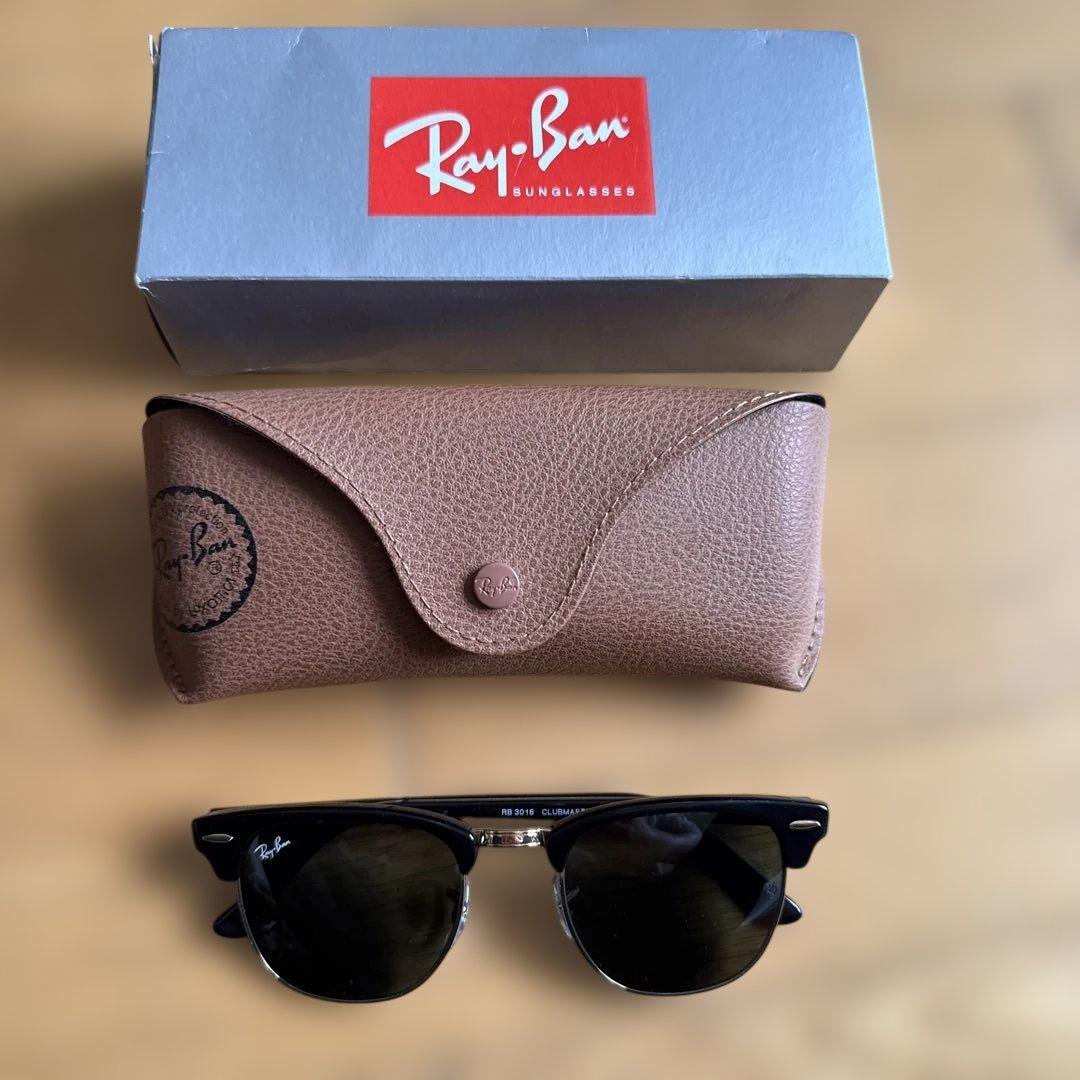 Ray-Ban ORB3016 クラブマスター サングラス
