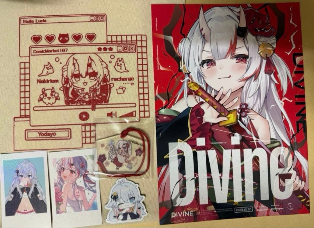 コミケ　c107 Stella Lucia ななかぐら 百鬼あやめ　新刊セット