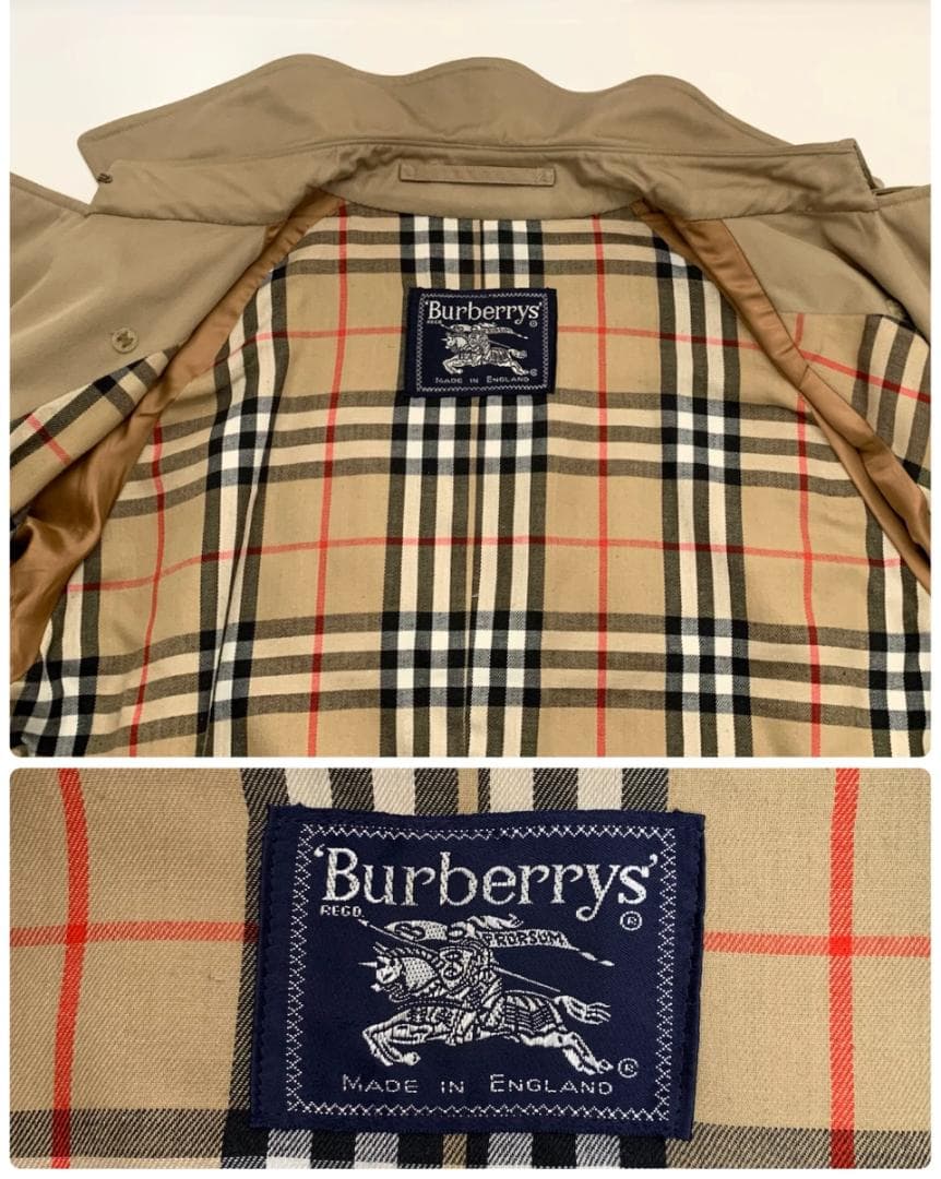 Burberry's バーバリー トレンチコート ヴィンテージ 英国製
