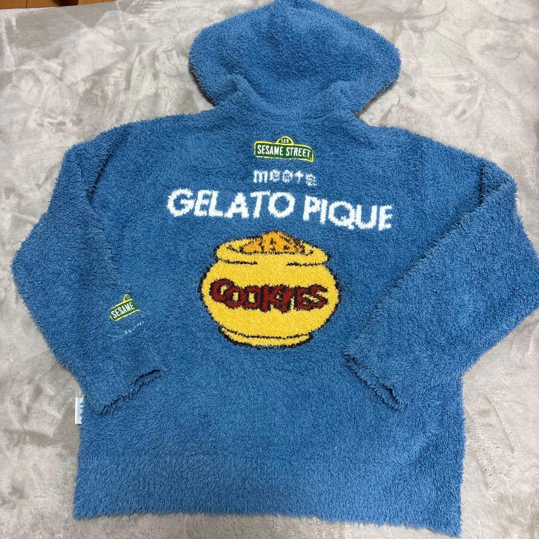 ジェラピケ クッキーモンスター 2点セット セサミストリート