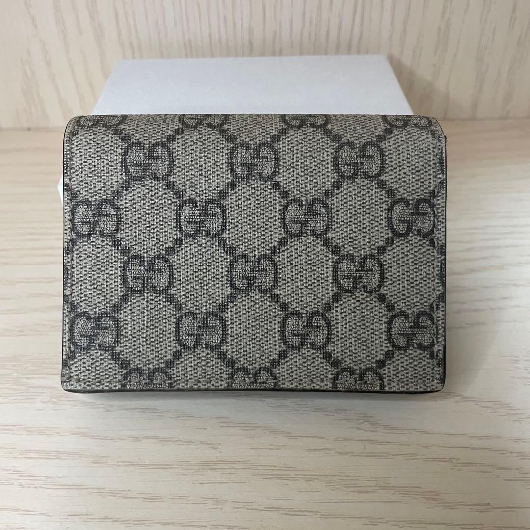 グッチミニウォレット マーモント GGスプリームキャンバス GUCCI